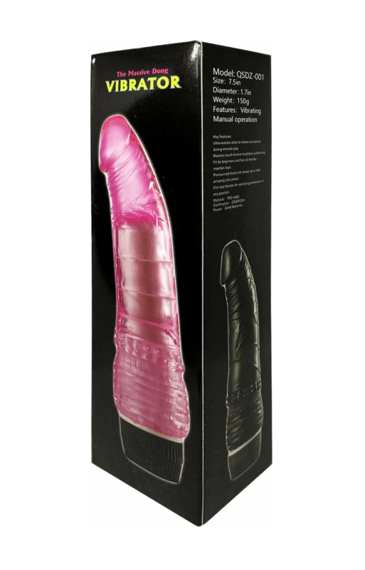 Vibrador Massive Dong 7.5 Pulgadas Impermeable Mnn6-qsdz-003 - Imagen 2