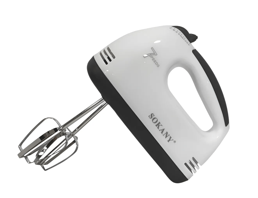 Batidora De Mano Sokany 7 Velocidades Sk-133