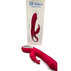 Consolador Vibrador 12 Funciones Resistente Al Agua - Imagen 2