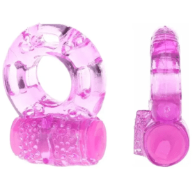 Anillo Vibrador 3 Unid Elástico Estimulador Retardante Mj-15