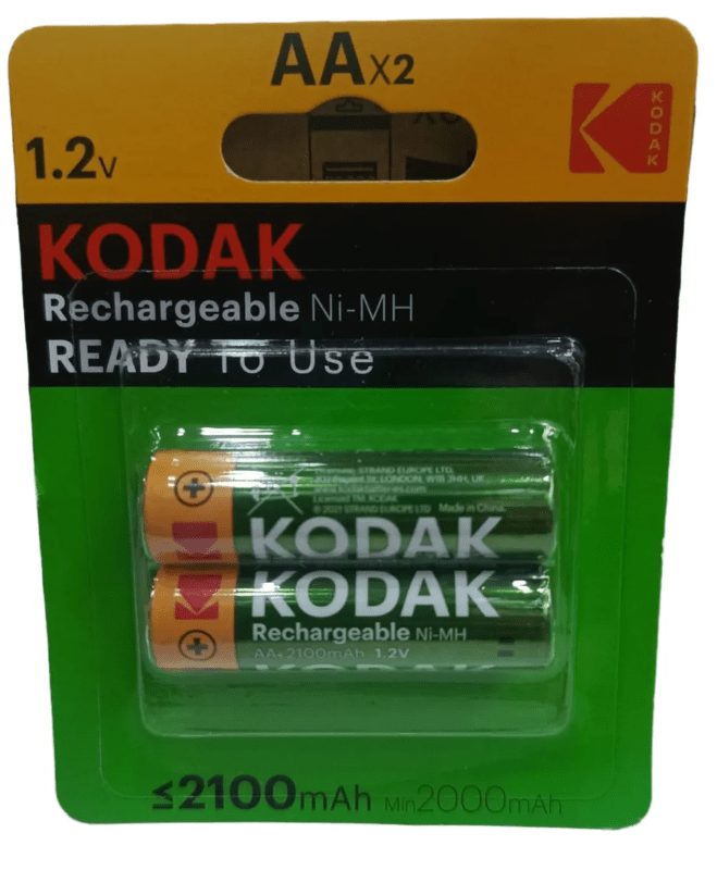 Pilas Recargable Kodak Alcalina Tipo Aa X 2 K30308428 - Imagen 2