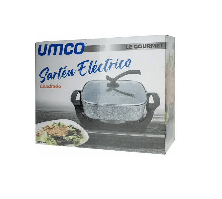 Sarten Electrico Umco Cuadrado 5.46 Litros De 1500w - Imagen 3