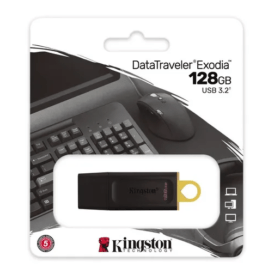 Flash Memory Kingston Exodia Usb 3.2 Dtx-128gb 6607187d