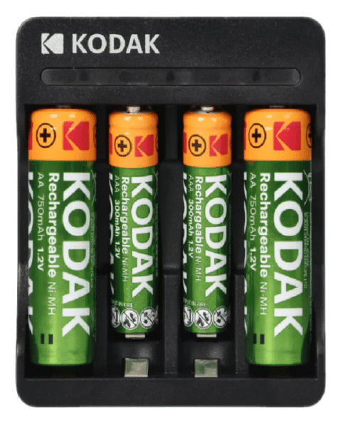 Cargador De Pilas Kodak Ni-mh Batty Usb Recargable Aa Y Aaa - Imagen 2