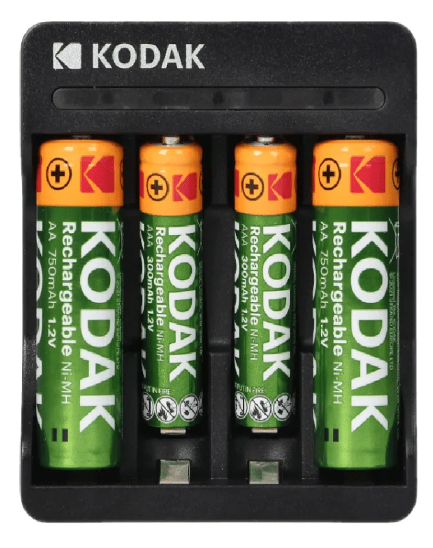 Cargador De Pilas Kodak Ni-mh Batty Usb Recargable Aa Y Aaa - Imagen 2