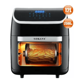 Freidora Tostadora De Aire Sokany 12l Sk-zg-8039 - Imagen 2