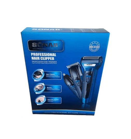 Cortador De Cabello Y Afeitado Sonar 3en1 SN-6020 - Imagen 2