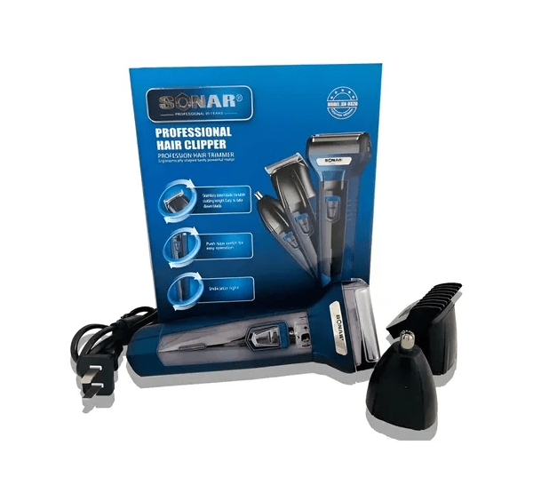Cortador De Cabello Y Afeitado Sonar 3en1 SN-6020