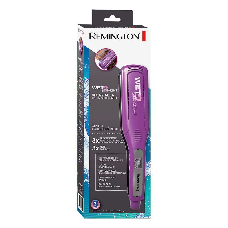Planchita De Cabello Remington Wet2straight S8001p - Imagen 2