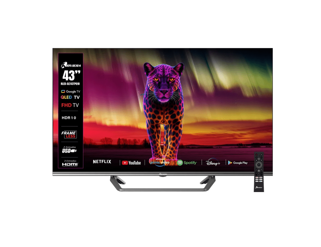 Television Smart 43 Pulgadas Riviera Qled Fh Rled-glt43tpq10