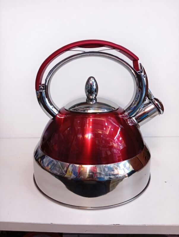 Tetera Umco Roja Acero Inoxidable 3 Litro 9321