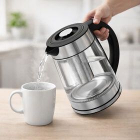 Hervidor de Agua Umco Eléctrio De Vidrio Con Filtro 1.7 Litros 5517 - Imagen 3