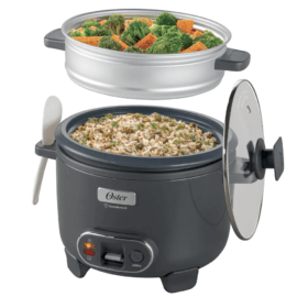 Arrocera Oster 3 En 1, Función Sofrito Vaporera 1.8 litros Ckstrc10dfsk