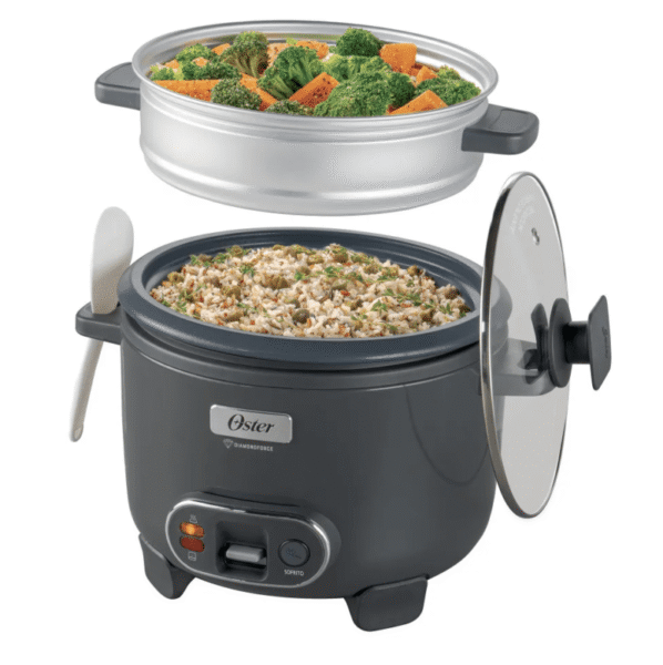 Arrocera Oster 3 En 1, Función Sofrito Vaporera 1.8 litros Ckstrc10dfsk