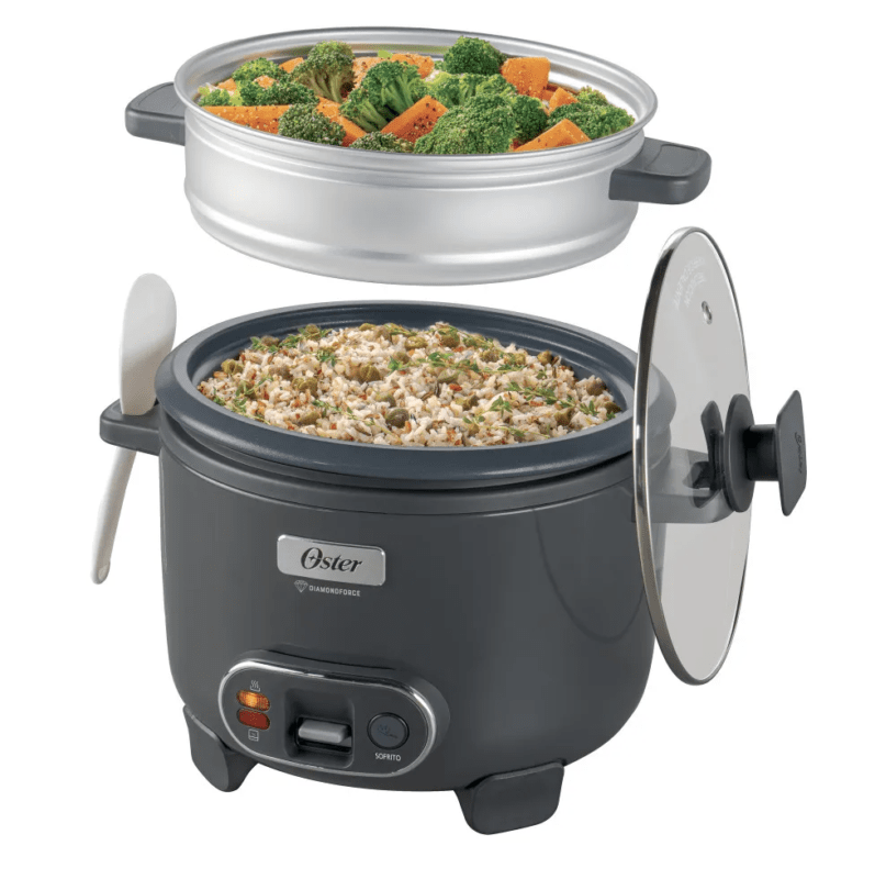 Arrocera Oster 3 En 1, Función Sofrito Vaporera 2.2 litros Ckstrc12dfsk - Imagen 3