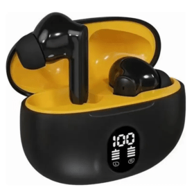 Audífonos Inalámbricos In-ear Bluetooth Con Sonido Estéreo Y Pantalla Led De Carga