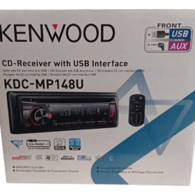 Radio Para Carro Kenwood Receptor De Audio 1 Din Kdc-mp148u - Imagen 2