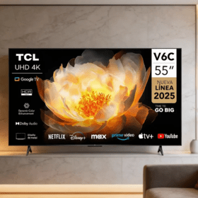 Televisión Smart Tv 55 Pulgadas Tcl 4k Uhd 55v6c - Imagen 2