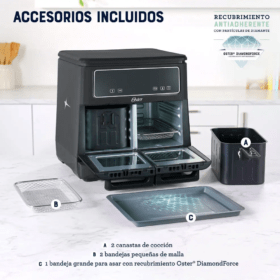 Freidora De Aire Flex 2 Zonas De Cocción 11 L Ckstaf11mcddf - Imagen 3