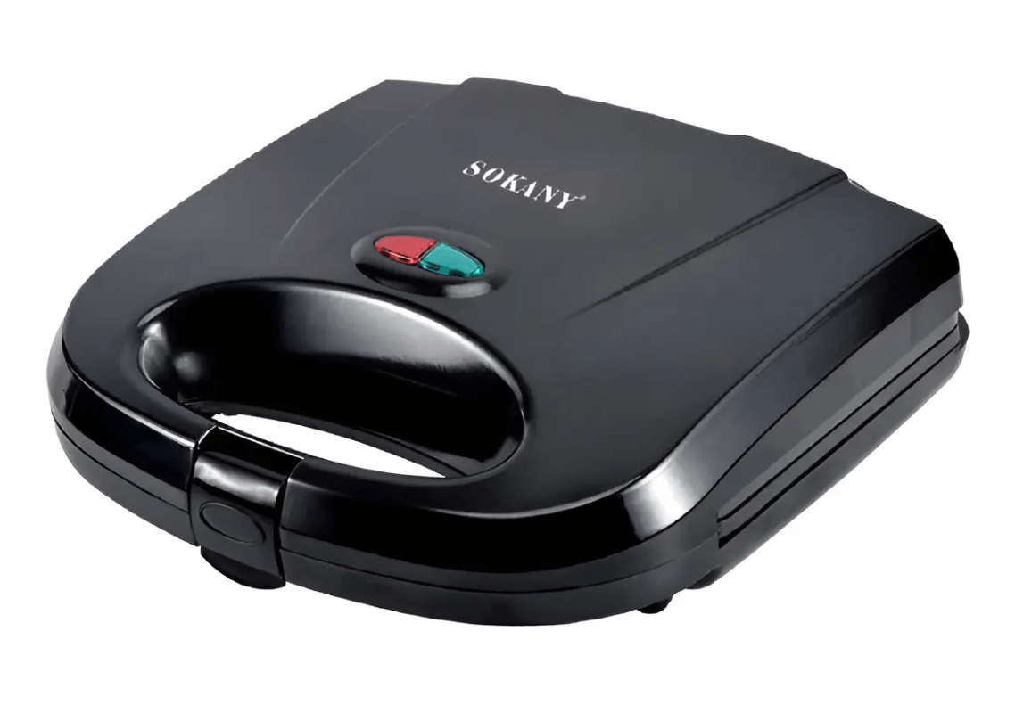 Sanduchera 2 Rebanadas Antiadherente Sokany Sk-08022 - Imagen 3