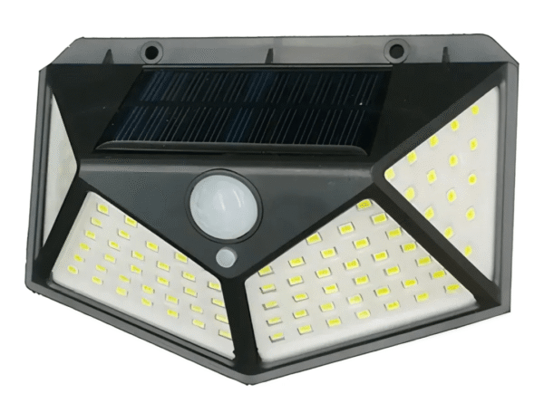 Lampara Solar Aplique Led Reflectorr Exteriores 100w Mj-100 - Imagen 2