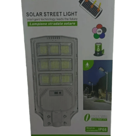 Lampara Solar Led Reflector Solar 600w Poste Exterior Tyn-95 - Imagen 3