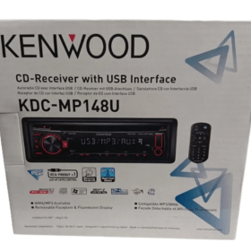 Radio Para Carro Kenwood Receptor De Audio 1 Din Kdc-mp148u - Imagen 3