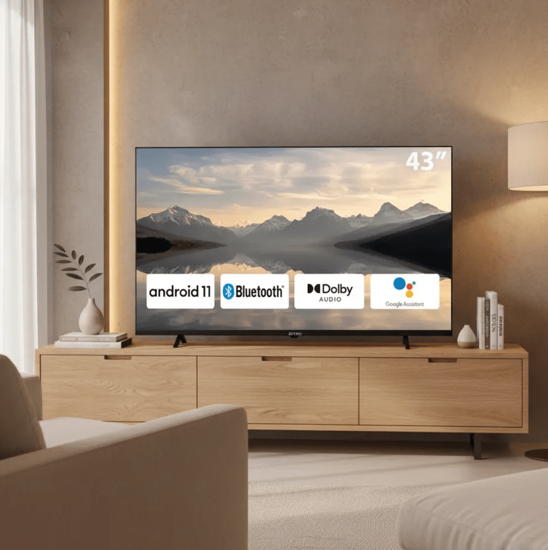 Television Smart Tv 43 Pulgadas Zitro Fhd Android La43zec - Imagen 2