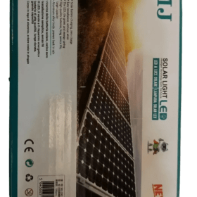 Lampara Solar Aplique Led Reflectorr Exteriores 100w Mj-100 - Imagen 3