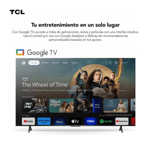 Television Smart Tv 50 Tcl Pulgadas 4k Uhd 50v6c - Imagen 2