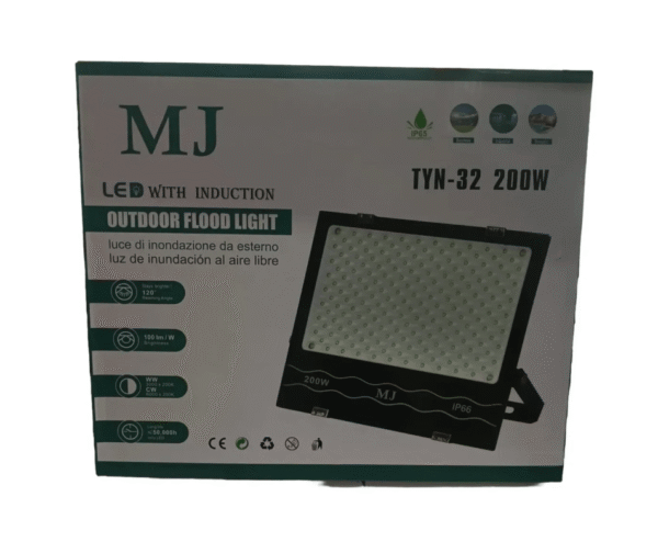 Reflector Lampara Led Exterior Aire Libre 200w Tyn32 - Imagen 3