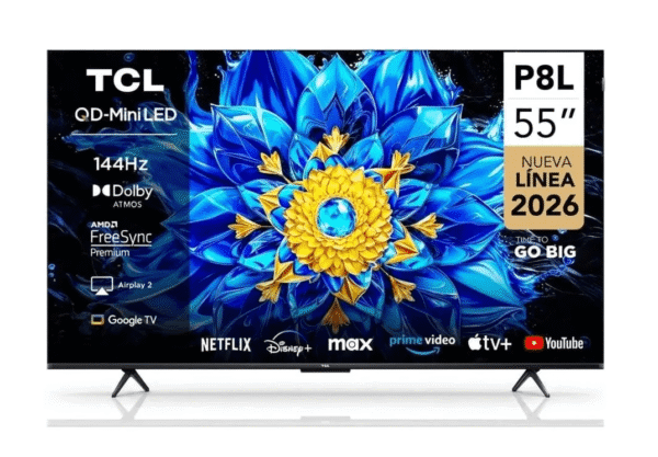 Smart Tv 55 Tcl 4k 2026 Qled Mini Led 55p8l
