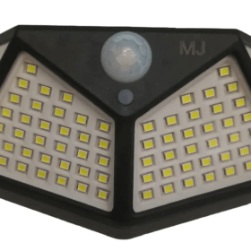 Lampara Solar Aplique Led Reflectorr Exteriores  100w Mj-100