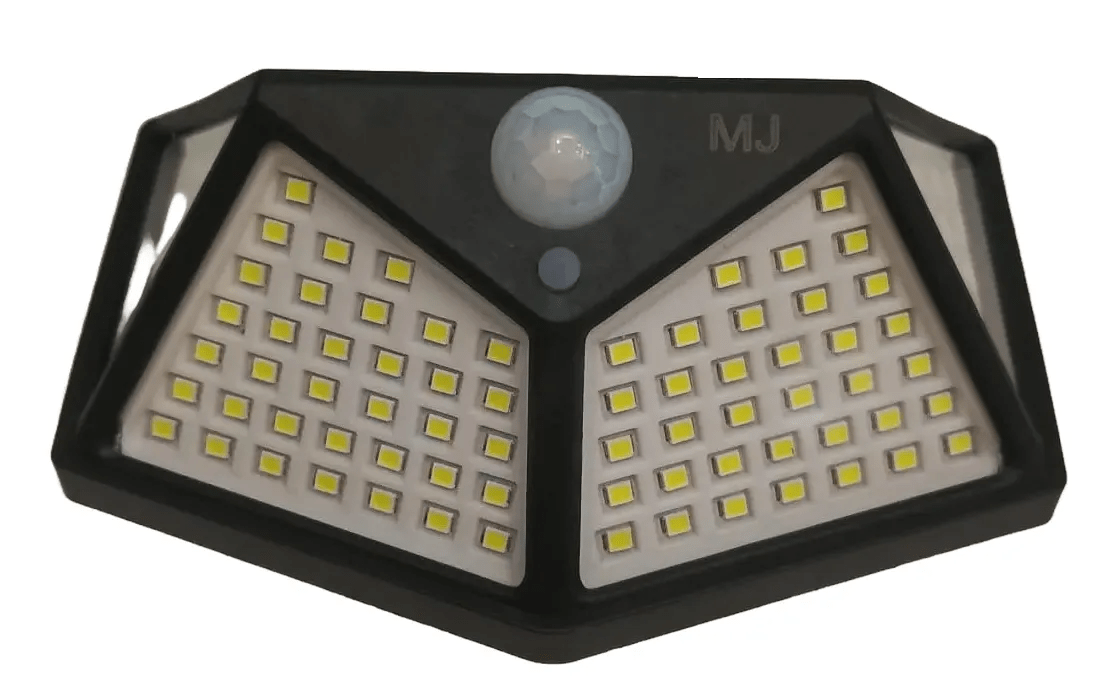 Lampara Solar Aplique Led Reflectorr Exteriores 100w Mj-100
