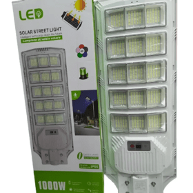 Lampara Solar Led Reflector Solar 1000w Poste Exterior Tyn-9