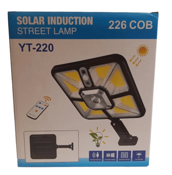 Lampara Solar Led Reflector Solar Ajustable Yt-220 - Imagen 4