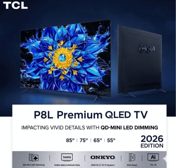 Smart Tv 55 Tcl 4k 2026 Qled Mini Led 55p8l - Imagen 2