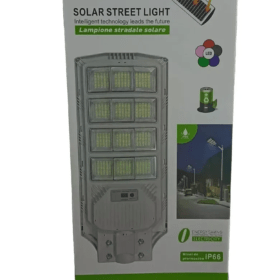 Lampara Solar Led Reflector Solar 800w Poste Exterior Tyn-95 - Imagen 3