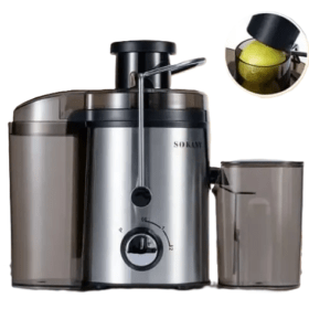 Extractor De Jugos Y Fruta Sokany Acero Inoxidable Sk-jb-175
