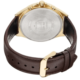 Reloj Casio Enticer Con Correa De Cuero Wr 50 M - Imagen 3