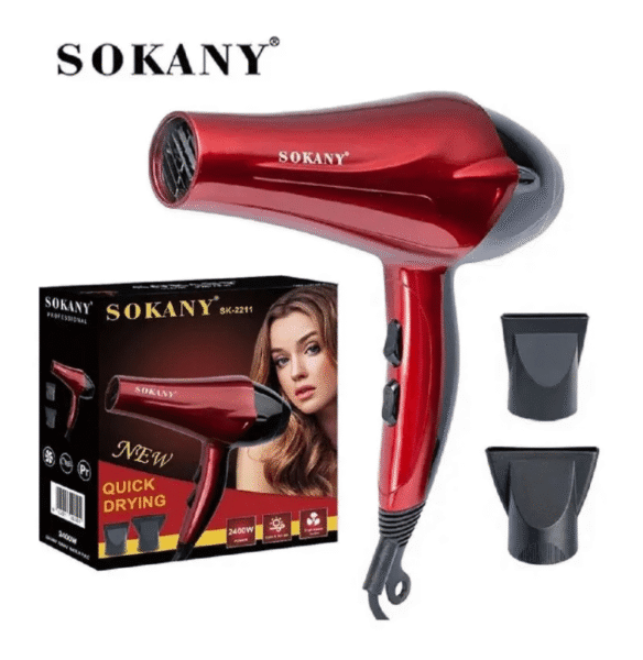 Secadora De Cabello Sokany W2400 Sk-2211