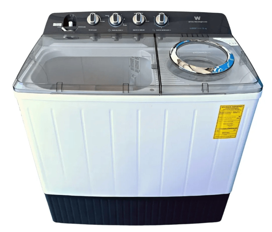 Lavadora Doble Tina White Westinghouse 7 Kg