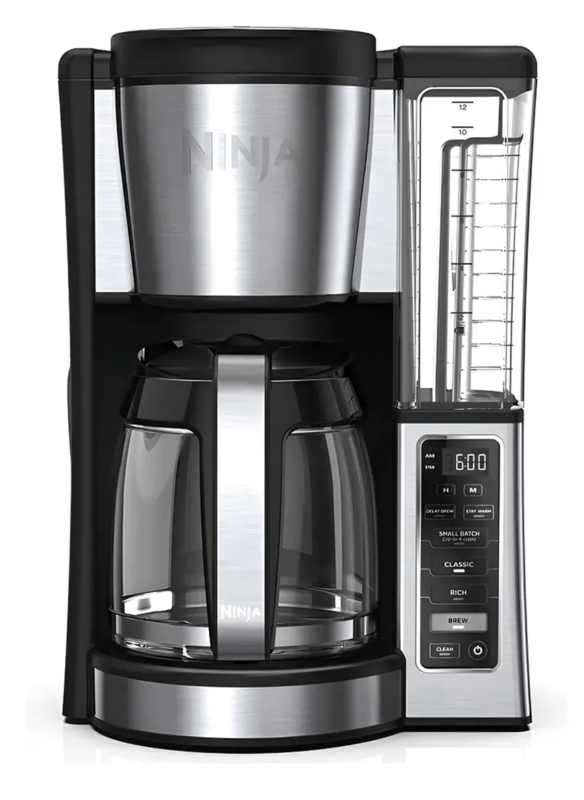 Cafetera Programable 12tz Ninja Con Depósito De Agua Ce250