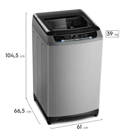 Lavadora Electrolux 14kg Carga Superior Ewix14f6csg - Imagen 5