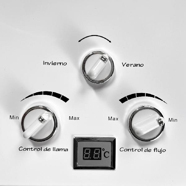 Calefón A Gas 20 Litros Rca Control A 3 Perillas Hs-620 - Imagen 2