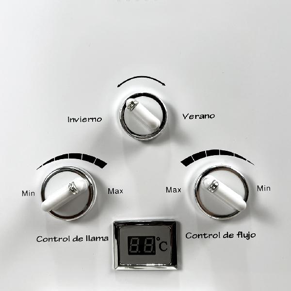 Calefón A Gas 10 Litros Rca Sistema De Baja Presión Hs-610 - Imagen 2