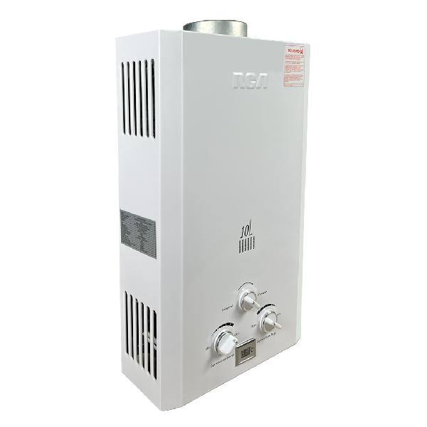 Calefón A Gas 10 Litros Rca Sistema De Baja Presión Hs-610