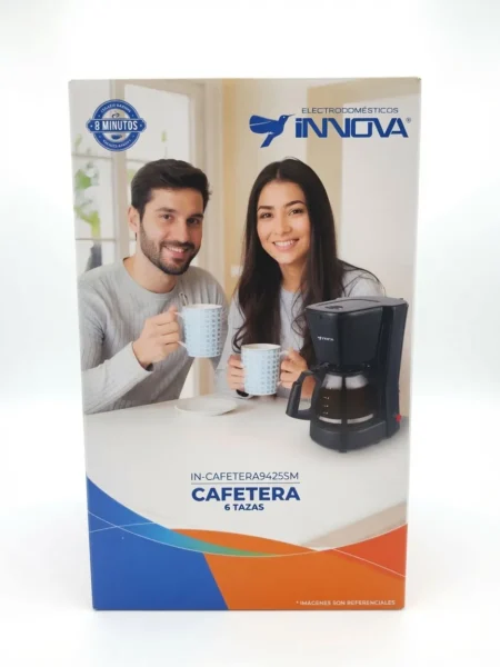 Cafetera 6 Tazas Innova Filtro Permanente In-cafetrea942sm - Imagen 6