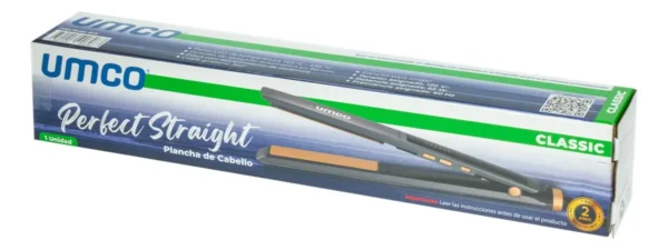 Plancha De Cabello Alisadora Perfect Straight Umco 628 - Imagen 4