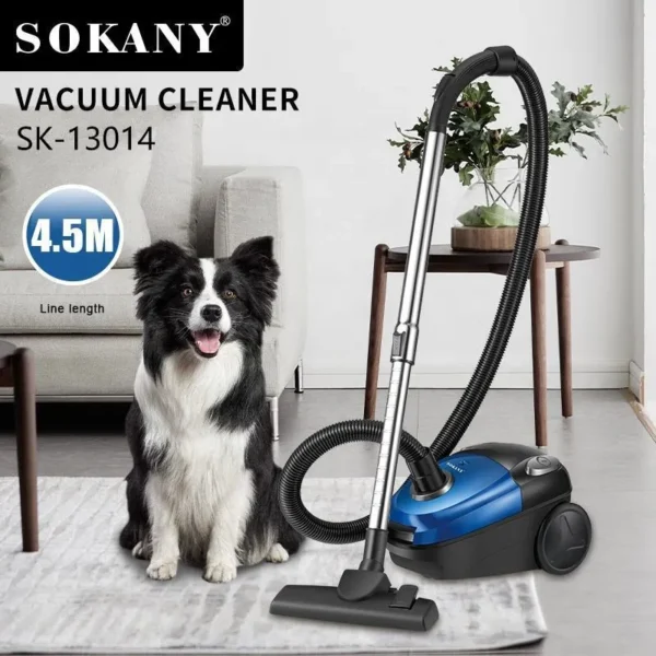 Aspiradora De Polvo 2000w Sokany Depósito 1 Litro Sk-13014 - Imagen 3